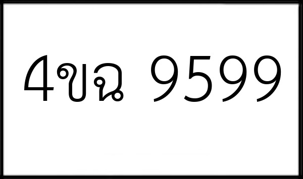 4ขฉ 9599